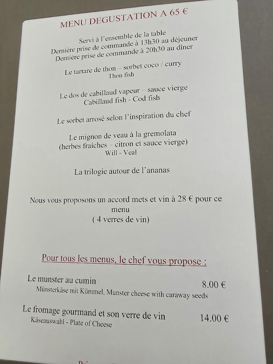 Menu Pavillon Gourmand-2